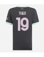 AC Milan Theo Hernandez #19 Kolmaspaita Naisten 2024-25 Lyhythihainen